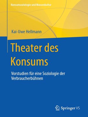 cover image of Theater des Konsums